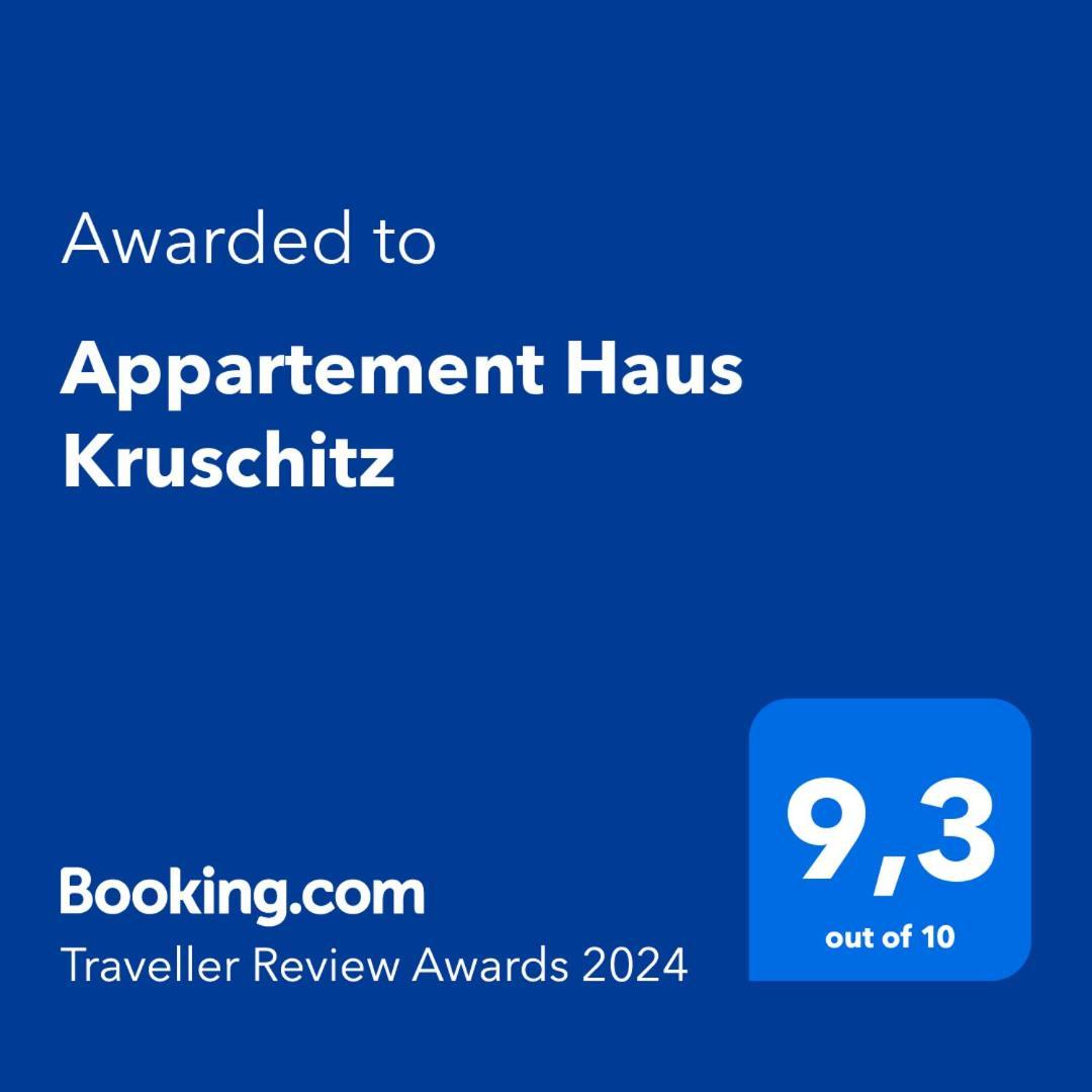 Appartement Haus Kruschitz Ludmannsdorf Екстер'єр фото